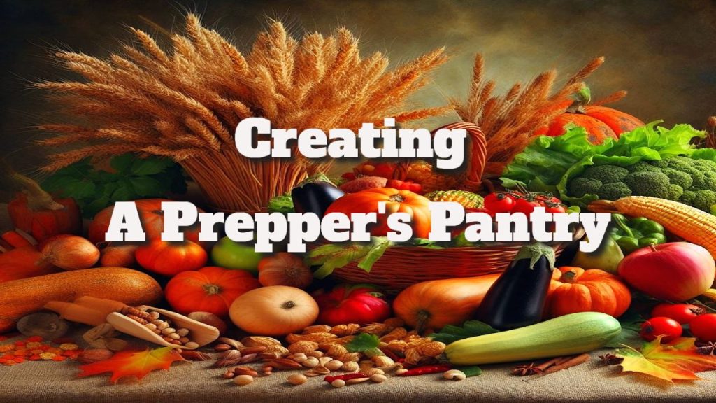creating a preppers pantry